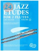 24 JAZZ ETUDES FOR 2 FLUTES - Volume 1 (Book)