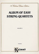 ALBUM OF EASY STRING QUARTETS Vol. 2 (String Quartet)