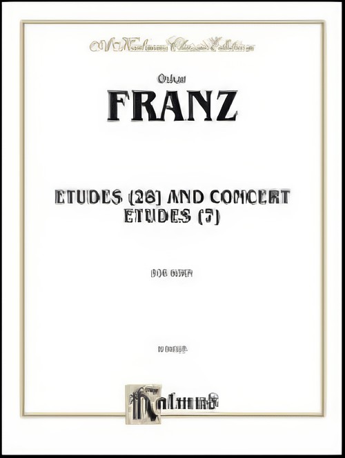 ETUDES (28) AND CONCERT ETUDES (7) for Horn