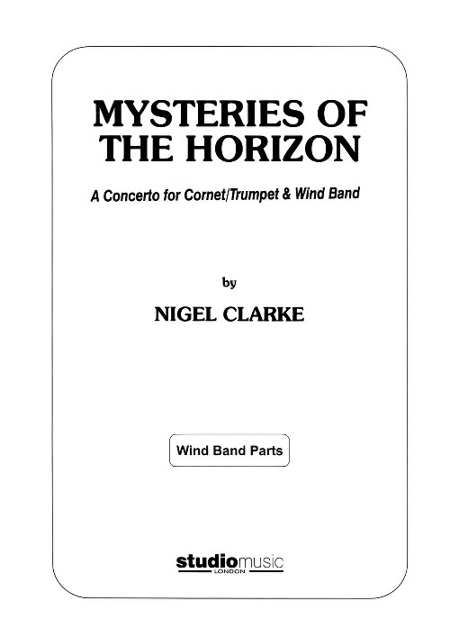 Mysteries of the Horizon (Trumpet Solo with Concert Band - Score and Parts)