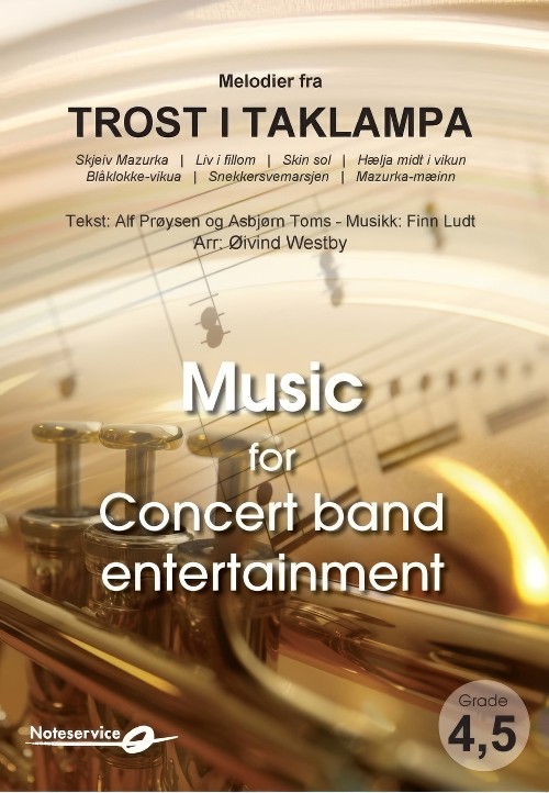 Trost i Taklampa (Concert Band - Score and Parts)