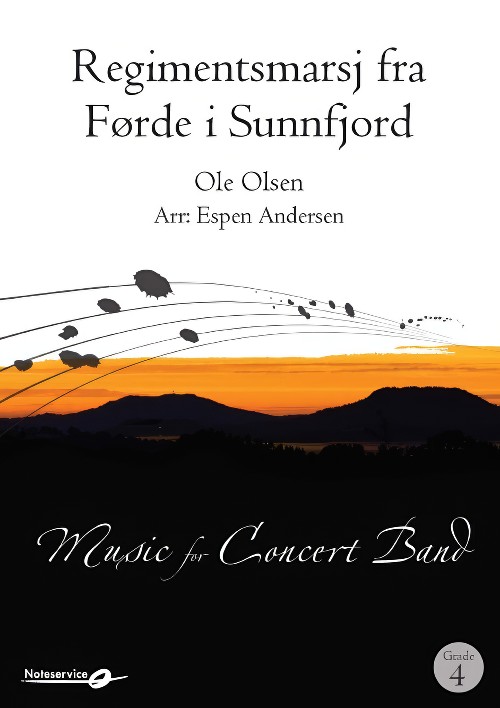 Regimentsmarsj fra Forde i Sunnfjord (Regimental March from Forde in Sunnfjord) (Concert Band - Score and Parts)