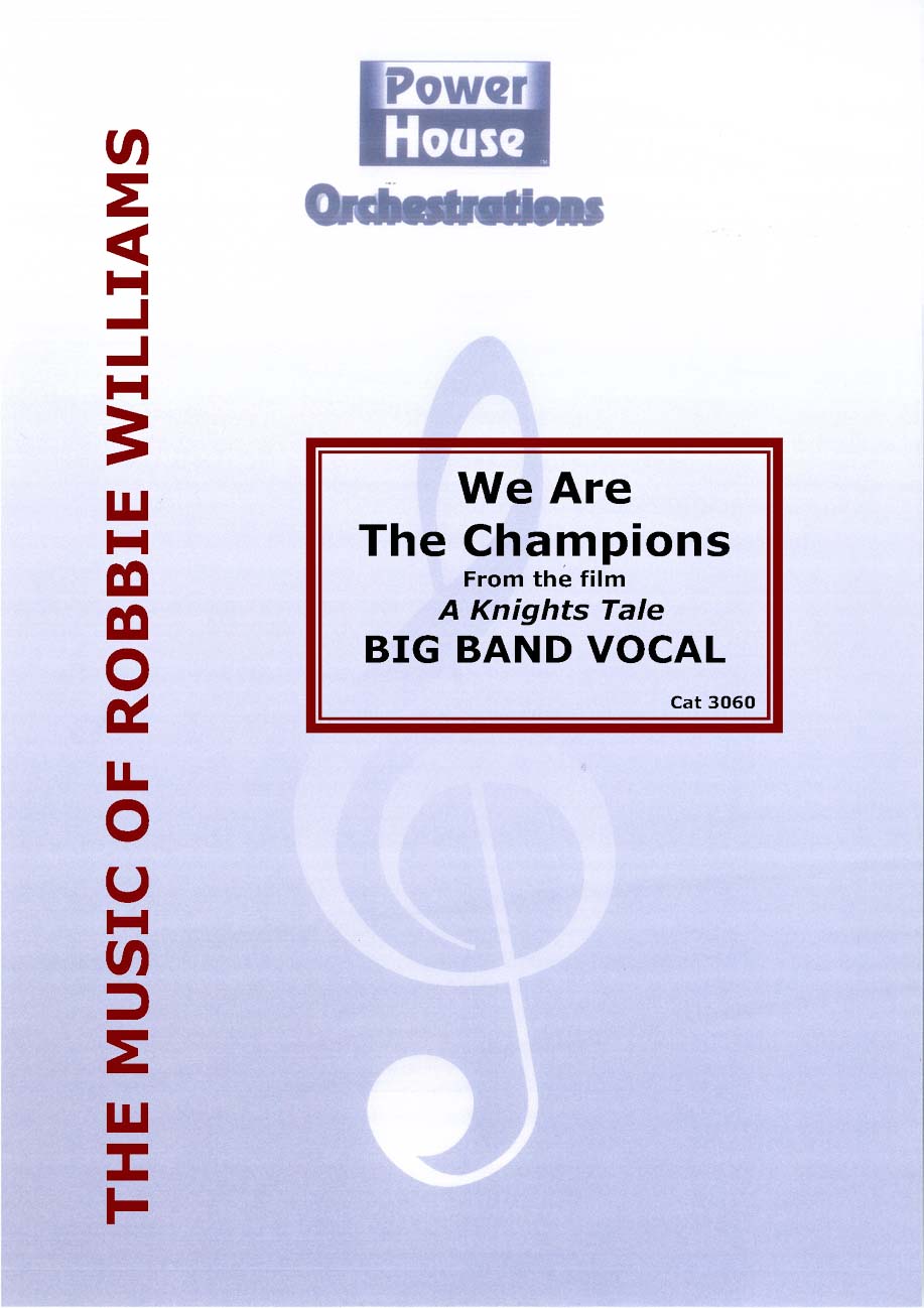 We Are the Champions (Vocal Solo with Big Band - Score and Parts)