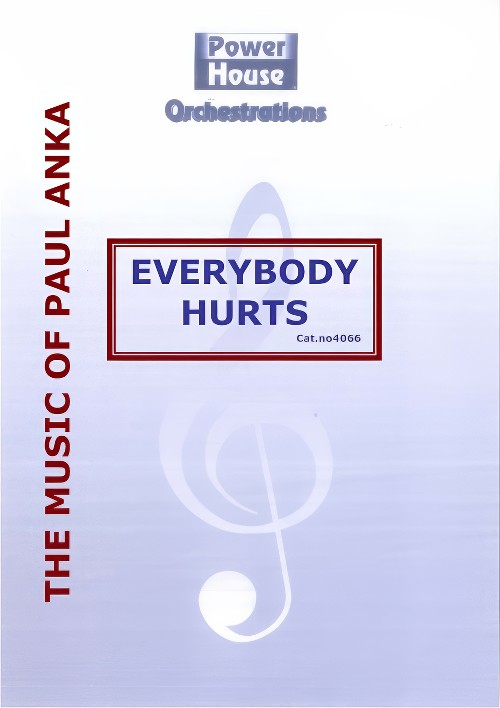 Everybody Hurts (Vocal Solo with Big Band - Score and Parts)