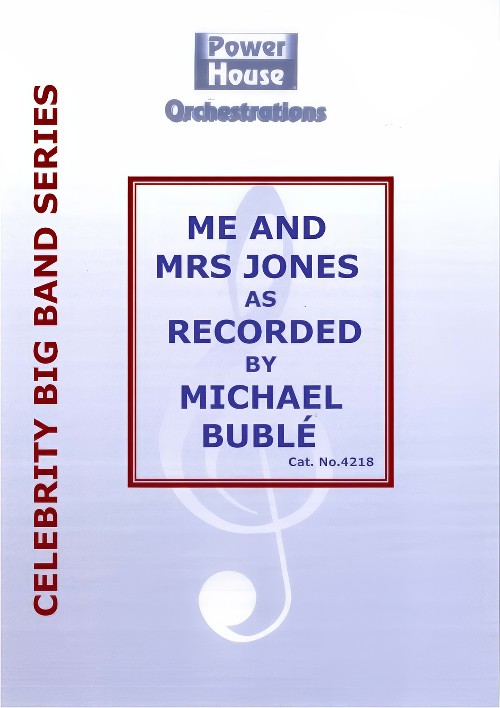 Me and Mrs Jones (Vocal Solo with Big Band - Score and Parts)