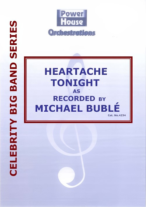 Heartache Tonight (Vocal Solo with Big Band - Score and Parts)