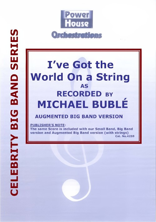 I've Got the World on a String (Vocal Solo with Augmented Big Band - Score and Parts)