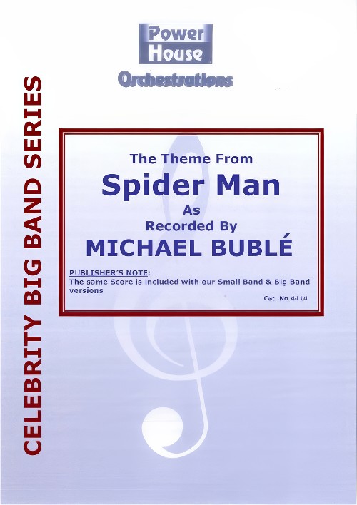 Spider Man (Vocal Solo with Big Band - Score and Parts)