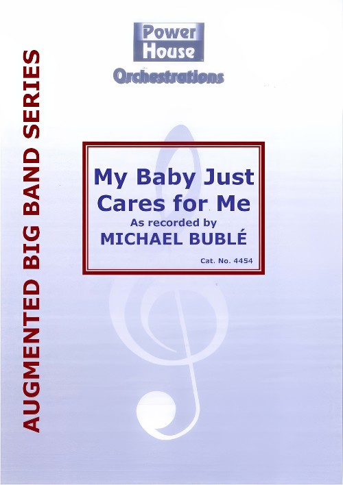 My Baby Just Cares for Me (Vocal Solo with Augmented Big Band - Score and Parts)