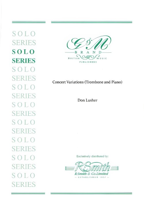 Concert Variations (Trombone and Piano)