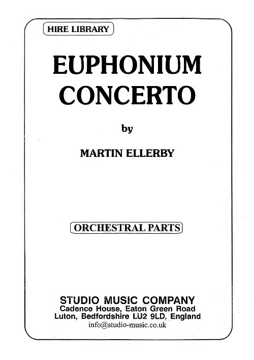 Euphonium Concerto (Full Orchestra - Score and Parts)