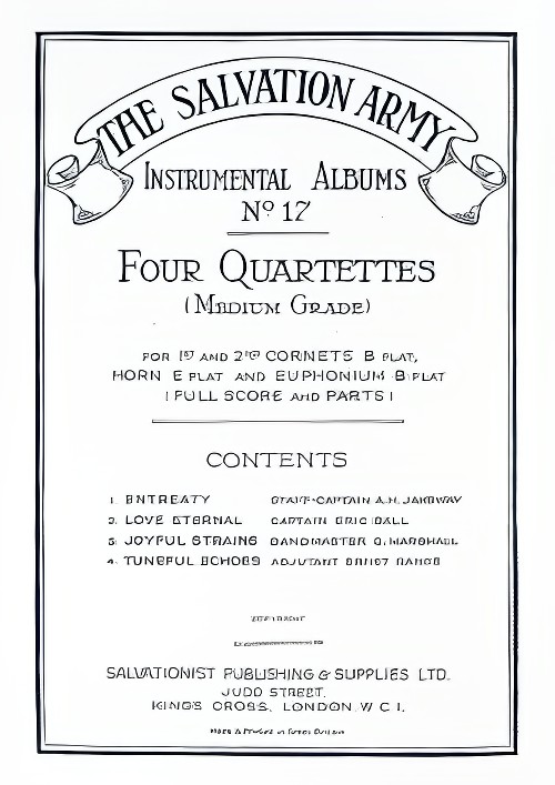 Instrumental Album No.17 - Four Quartettes