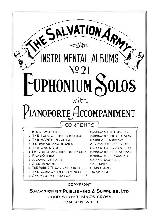 Instrumental Album No.21 - Euphonium Solos