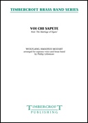 Voi Che Sapete (from The Marriage of Figaro) (Vocal Solo (Soprano) with Brass Band - Score and Parts)