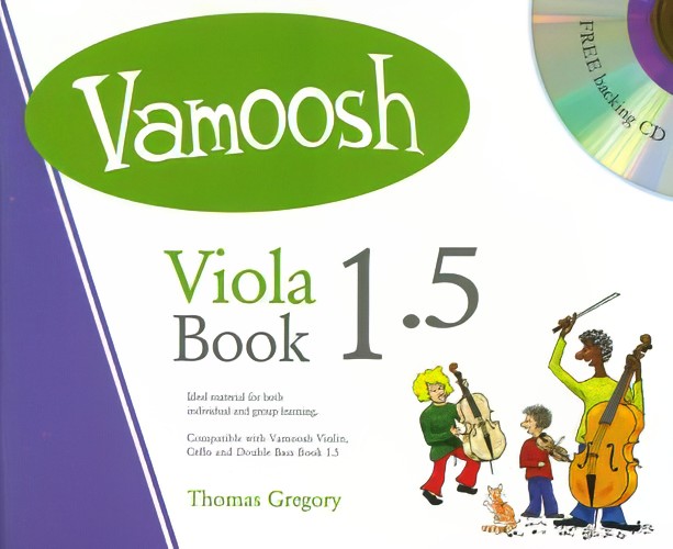 Vamoosh Viola Book 1.5 (Viola Book and CD)