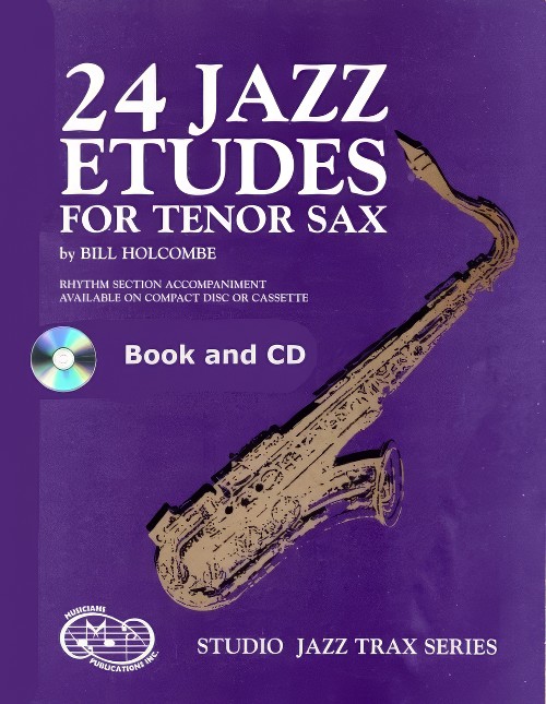 24 Jazz Etudes for Tenor Saxophone (Book and CD)