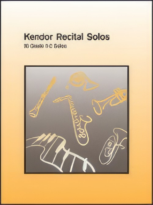 KENDOR RECITAL SOLOS FOR BARITONE B.C. (Book/CD)